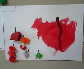 子どものお絵描き